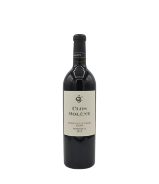 Clos Solene Hommage A Nos Pairs 2012 Clos Solene Hommage A Nos Pairs Shiraz- Grenache- Viognier