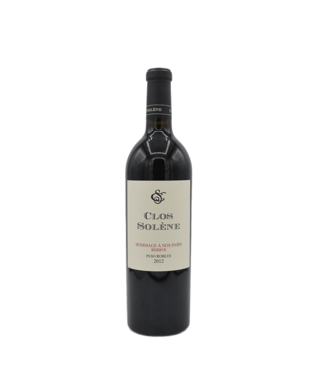 2012 Clos Solene Hommage A Nos Pairs Shiraz- Grenache- Viognier 0,75 Liter