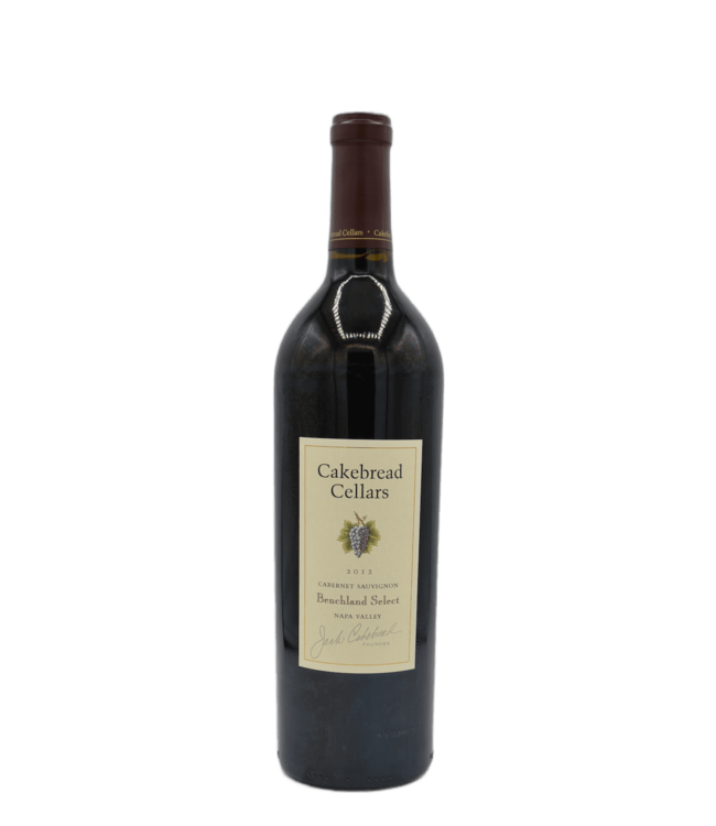 2012 Cakebread Benchland Select Cabernet Sauvignon 0,75 Liter