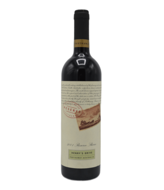 Henry's Drive 2001 Henry's Drive Reserve Shiraz