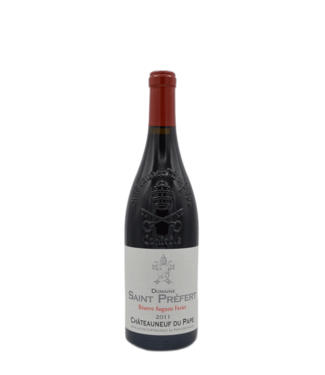 Domaine de Saint-Prefért 2011 Domaine de Saint-Prefért Chateauneuf-du-Pape Reserve Auguste Favier