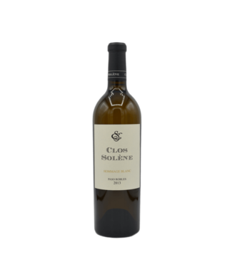 Clos Solene Hommage Blanc Roussanne- Viognier 2013 Clos Solene Hommage Blanc Roussanne- Viognier