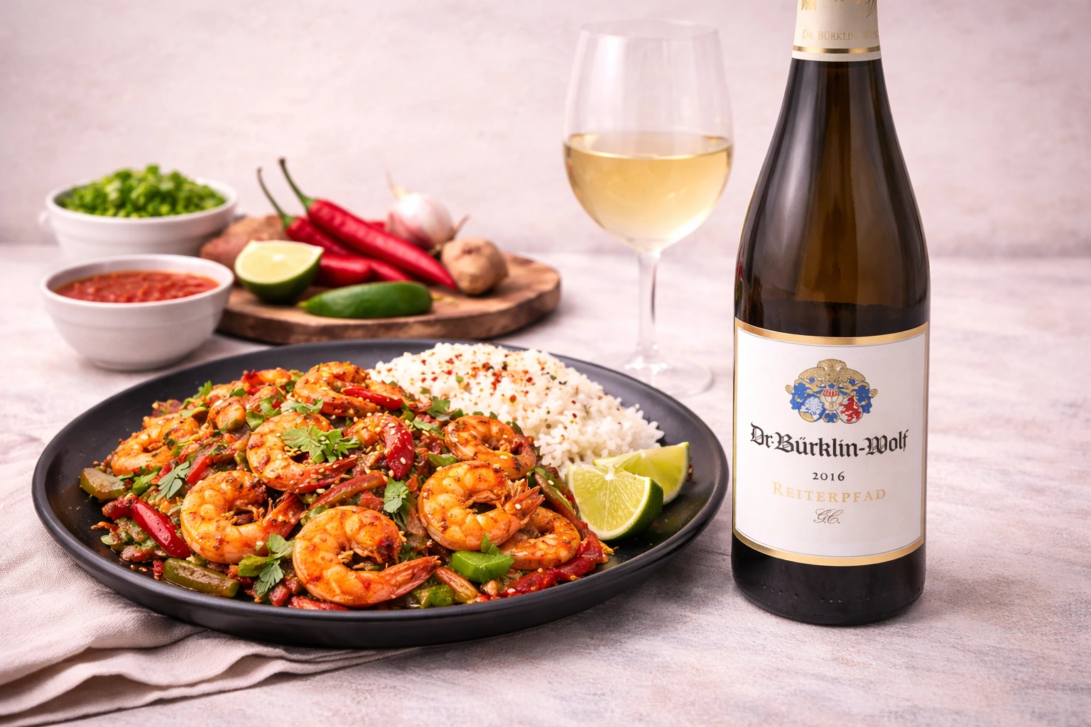 Maridaje de vino con comida picante – consejo de Dielen Wines desde 1901