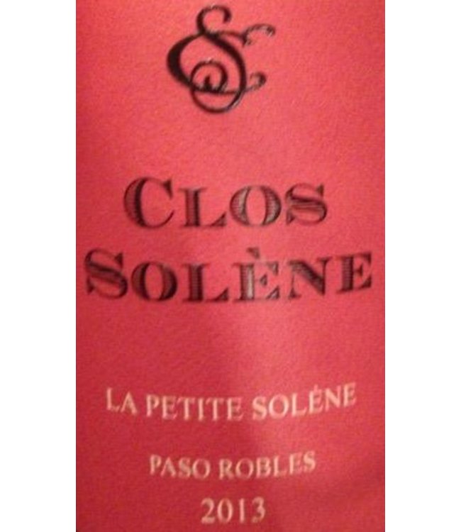 2013 Hommage Blanc Clos Solene 75cl