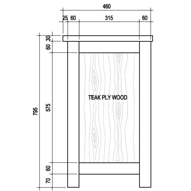Eastfurn Kredens z 9 koszami trawy morskiej