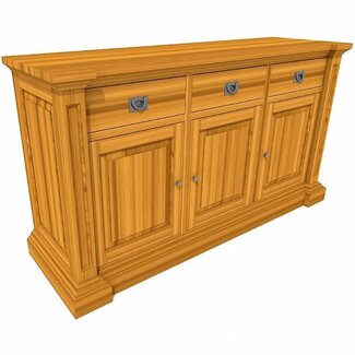 George sideboard 3 doors, 3 drawers