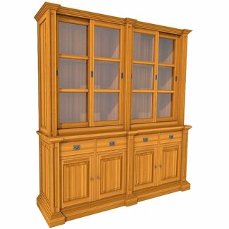 Showcase GEORGE eight doors, 4 drawers