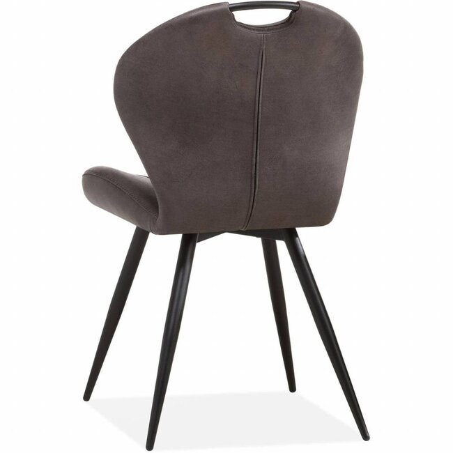 MX Sofa Krzesło do jadalni Miracle - Stal (zestaw 2 szt.)