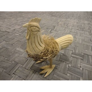 Wooden statue - Chicken