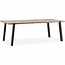 Lamulux Dining table Booster with angled metal legs