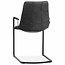 MX Sofa Condor Stuhl mit Armlehne und freischwingendem Untergestell, Farbe Anthrazit – 2er-Set