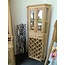 Decomeubel Corner wine cabinet TEAK