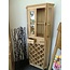 Decomeubel Corner wine cabinet TEAK