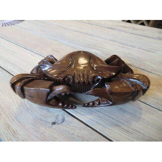 Sculpture sur bois - Crabe