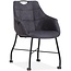 MX Sofa Promise chair with wheels, metal base
