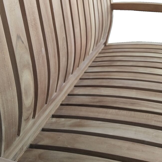 Decomeubel Kingston teak tuinbank 150 cm