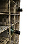 Decomeubel Rattan wine rack for 28 (wine) bottles