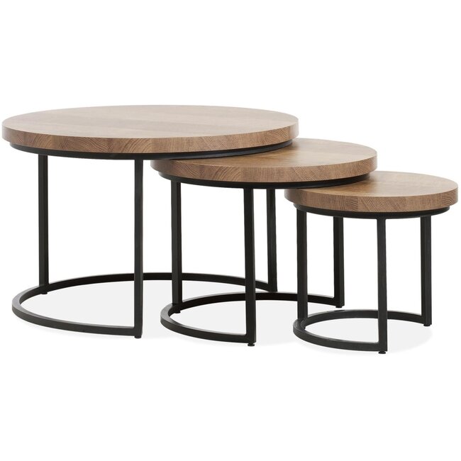 Lamulux Hugo coffee table (set of 3 tables)