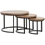 Lamulux Table basse Hugo (ensemble de 3 tables)