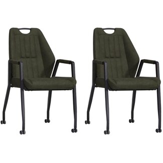 MX Sofa Chair Axa - Moss (set of 2)