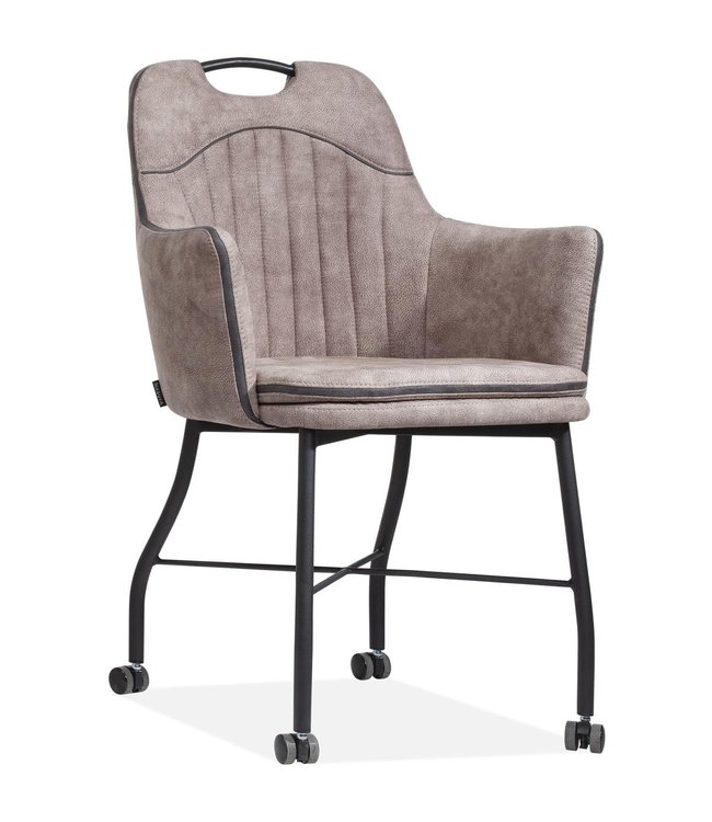 MX Sofa Krzesło Floria na kółkach - Liver