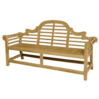 Decomeubel Banc de jardin anglais en teck