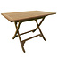 Decomeubel Rectangular folding Teak garden table 120 x 80 cm