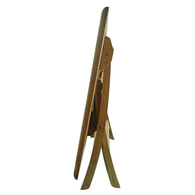 Decomeubel Rectangular folding Teak garden table 120 x 80 cm