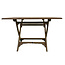 Decomeubel Rectangular folding Teak garden table 120 x 80 cm