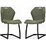 MX Sofa Stuhl Riva - Schildkröte (grün) - Set mit 2 Stühlen