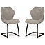 MX Sofa Chair Riva - Light gray - set of 2 chairs