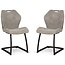 MX Sofa Chair Riva - Light gray - set of 2 chairs