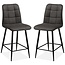 MX Sofa Bar chair Dex - Anthracite (set of 2 chairs)
