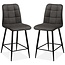 MX Sofa Bar chair Dex - Anthracite (set of 2 chairs)