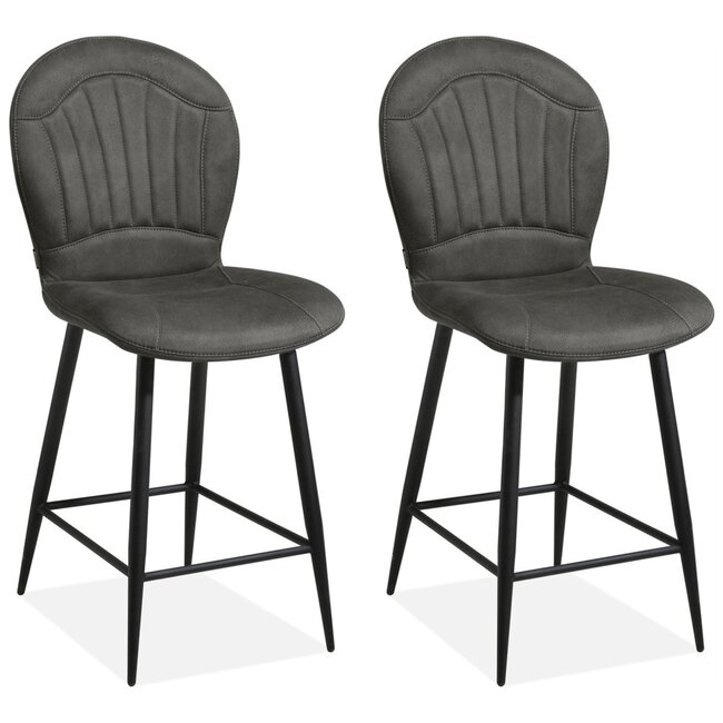 MX Sofa Bar chair Sprint - Anthracite (set of 2 chairs)