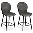 MX Sofa Bar chair Sprint - Anthracite (set of 2 chairs)