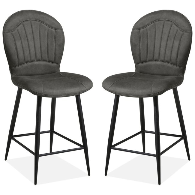 MX Sofa Bar chair Sprint - Anthracite (set of 2 chairs)