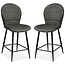 MX Sofa Bar chair Sprint - Anthracite (set of 2 chairs)