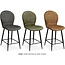MX Sofa Krzesło barowe Sprint - Koniak (zestaw 2 krzeseł)