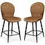 MX Sofa Bar chair Sprint - Cognac (set of 2 chairs)