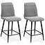 MX Sofa Bar chair Pumba - Light gray (set of 2 chairs)