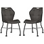 MX Sofa Dining chair Lee - Anthracite (set of 2)