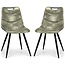 MX Sofa Chair Barossa color olive green (set of 2 chairs)