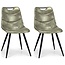MX Sofa Krzesło Barossa - oliwka (zestaw 2 krzeseł)