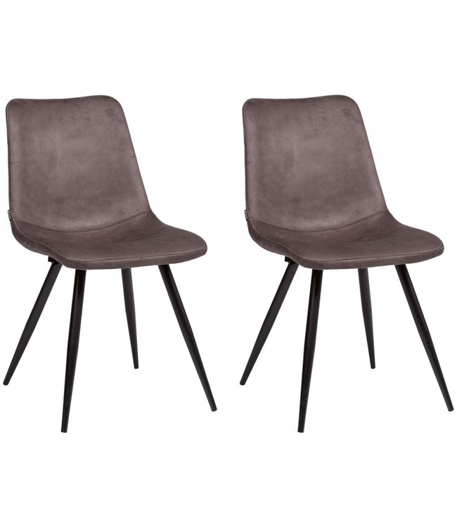 MX Sofa Krzesło Spot- kolor Stal (zestaw 2 krzeseł)