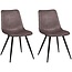 MX Sofa Stoel Spot- Steel (set van 2 stoelen)