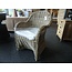 Decomeubel Rattan Chair Kubu Gray with white Cushion - set of 8 chairs