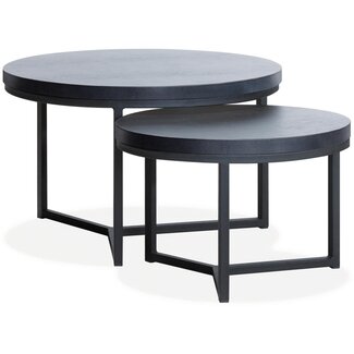 Lamulux Table basse Braun - Petite (lot de 2 tables ovales)