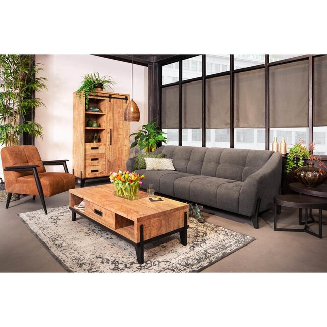 Lamulux Dressoir Vigo - Groot - 2 schuifdeuren, 4 laden, 2 open compartimenten