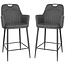 MX Sofa Bar chair Morris - Anthracite (set of 2 chairs)